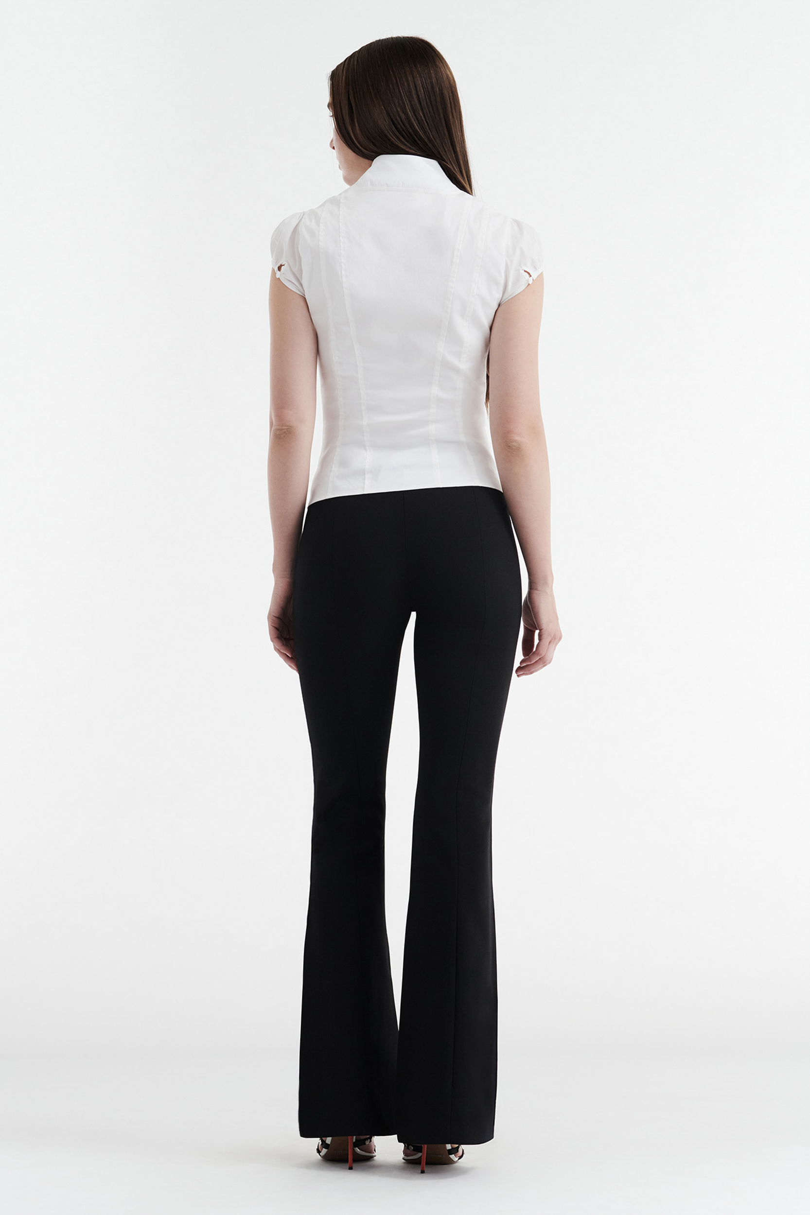 SOHO HIGH RISE SUIT PANT - BLACK