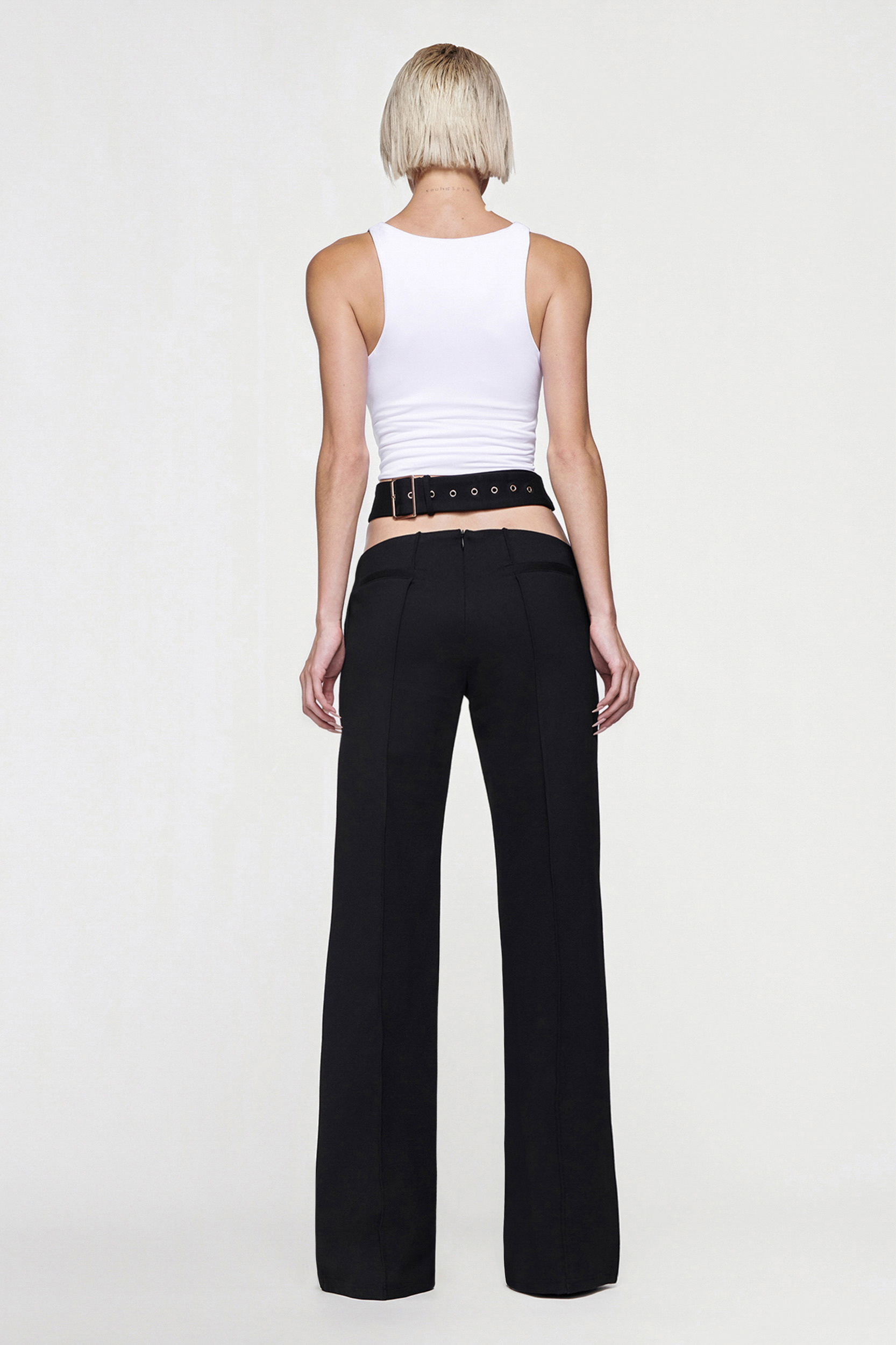 JULIETTE WIDE LEG PANT - BLACK