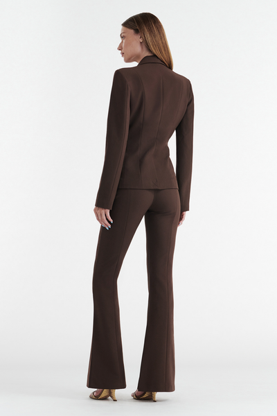 SOHO SUIT BLAZER - CHOCOLATE