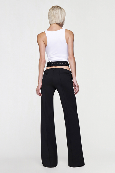 JULIETTE WIDE LEG PANT - BLACK